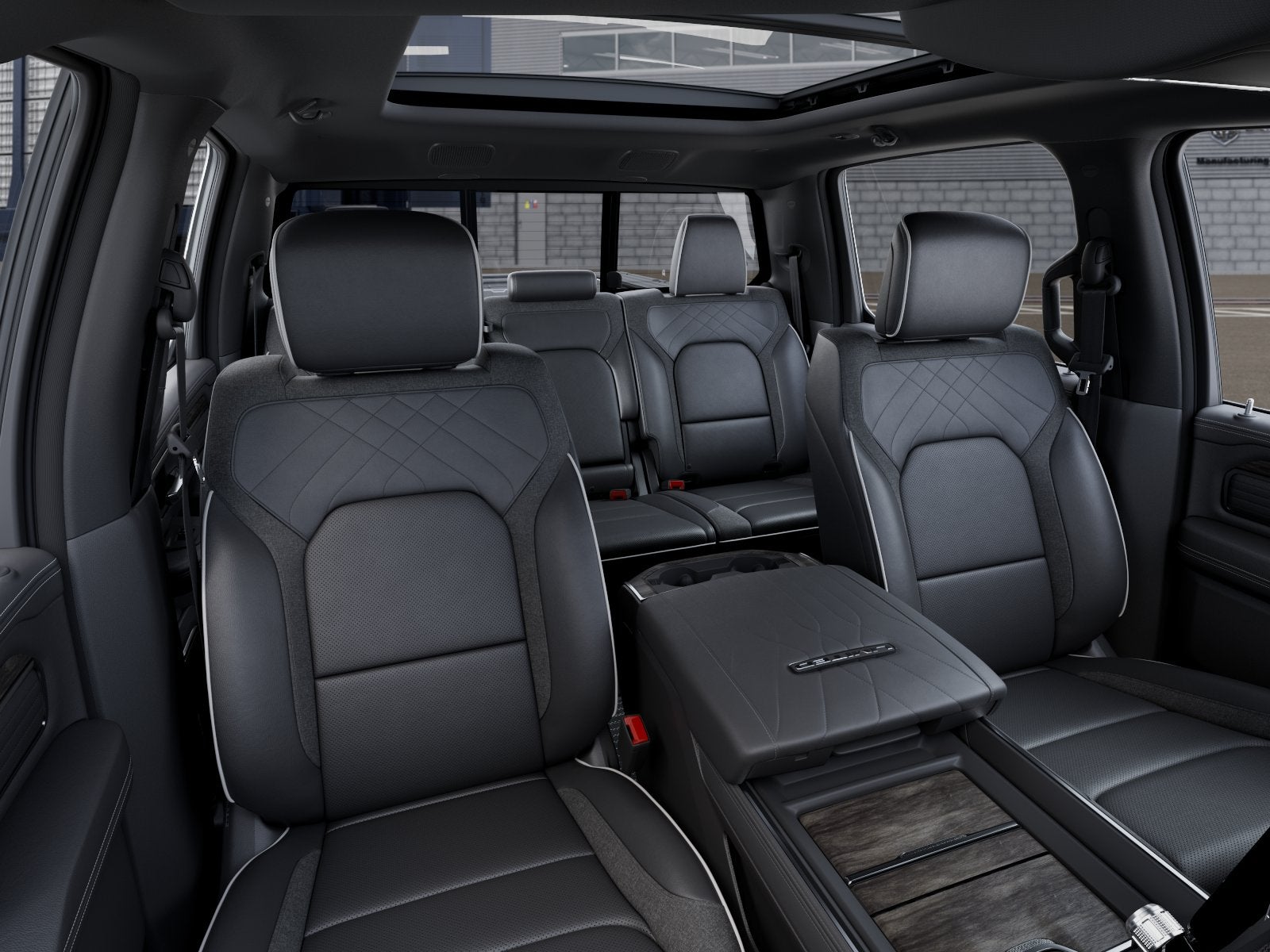 New 2026 Ivory White Tri-Coat Pearl-Coat Exterior Paint RAM RAM 1500 LIMITED CREW CAB 4X4 5