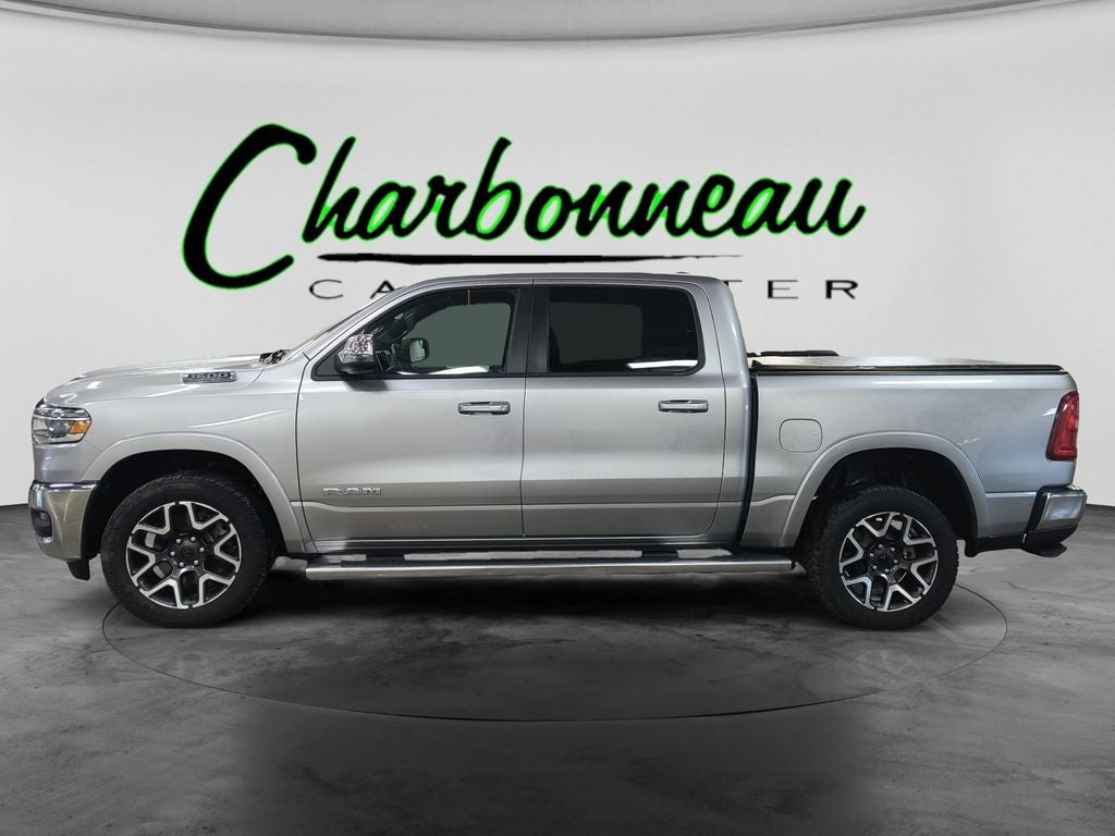 Used 2025 Billet Silver Metallic Clearcoat RAM Laramie Crew Cab 4x4 5
