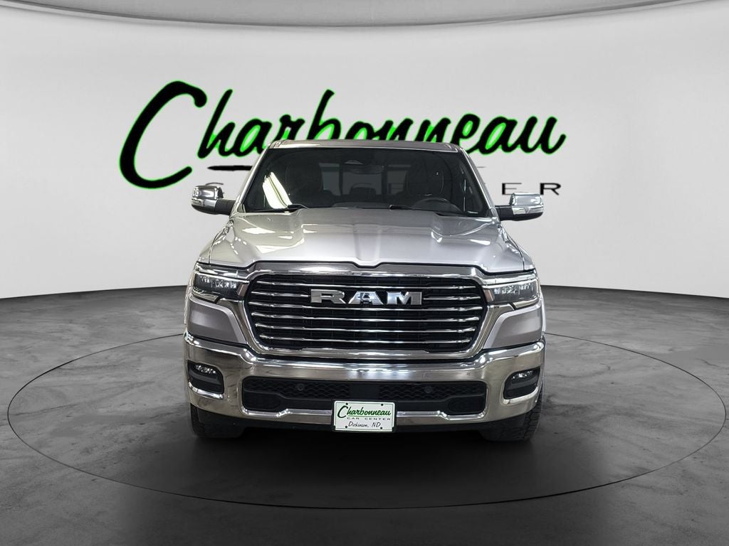 Used 2025 Billet Silver Metallic Clearcoat RAM Laramie Crew Cab 4x4 5