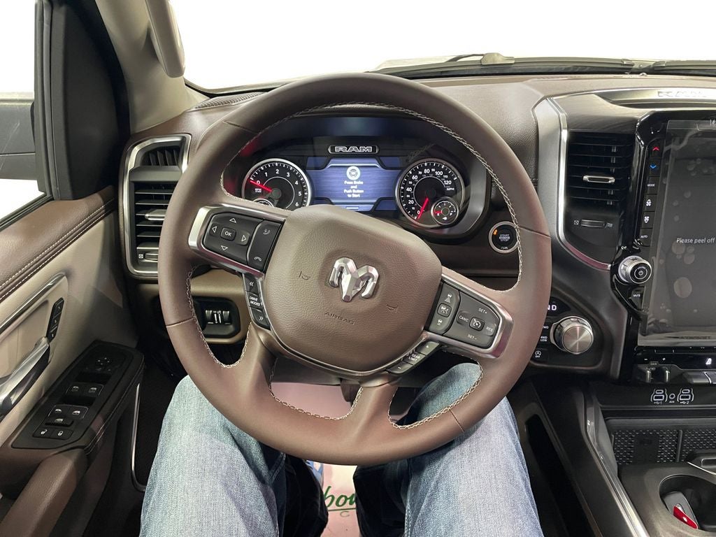 New 2026 Bright White Clear-Coat Exterior Paint RAM RAM 1500 LARAMIE CREW CAB 4X4 5