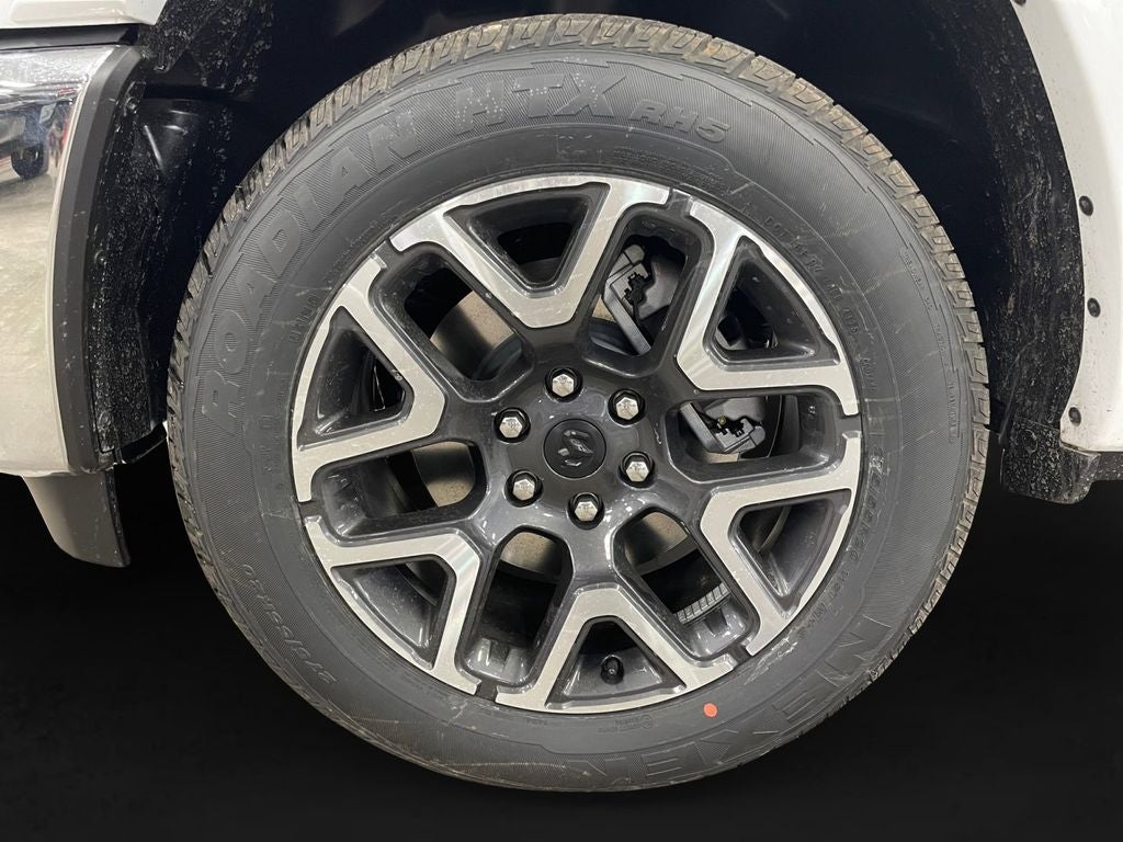 New 2026 Bright White Clear-Coat Exterior Paint RAM RAM 1500 LARAMIE CREW CAB 4X4 5