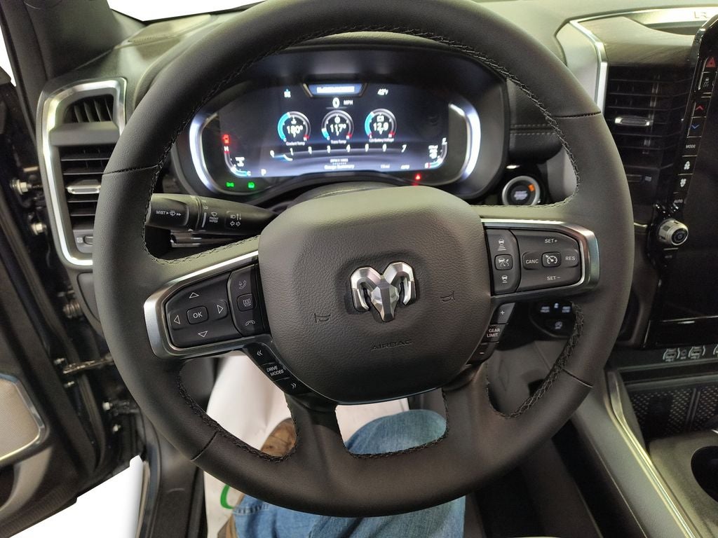 New 2026 Forged Blue Metallic Exterior Paint RAM RAM 1500 LARAMIE CREW CAB 4X4 5