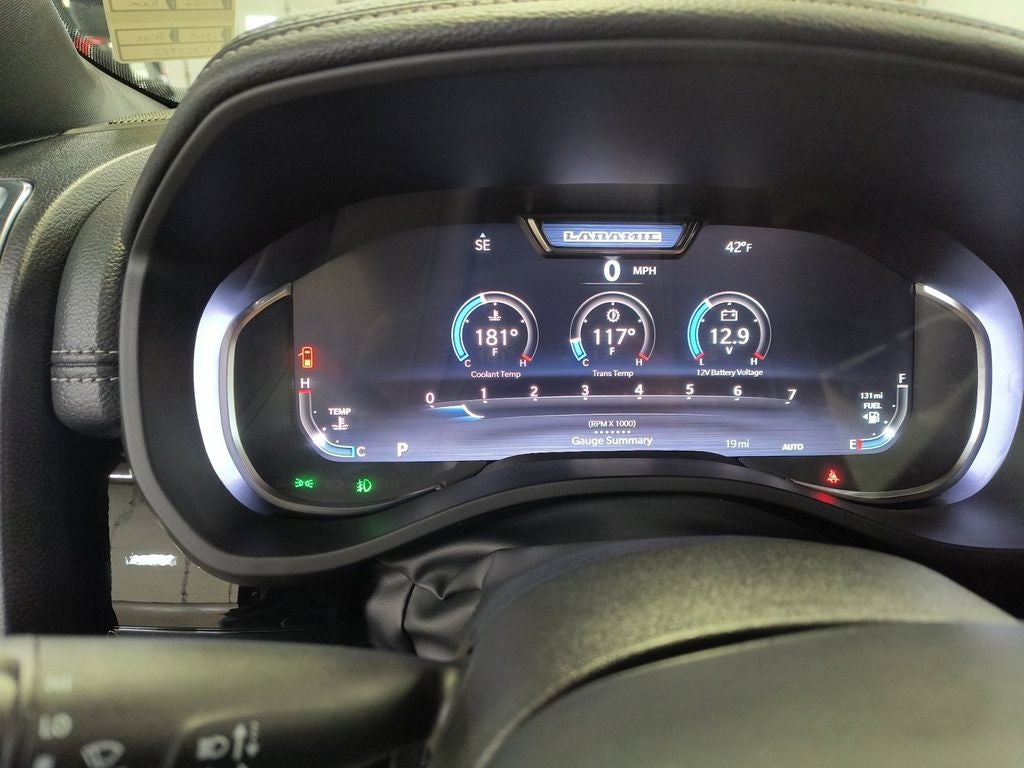 New 2026 Forged Blue Metallic Exterior Paint RAM RAM 1500 LARAMIE CREW CAB 4X4 5