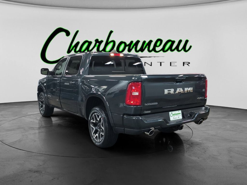 New 2026 Forged Blue Metallic Exterior Paint RAM RAM 1500 LARAMIE CREW CAB 4X4 5