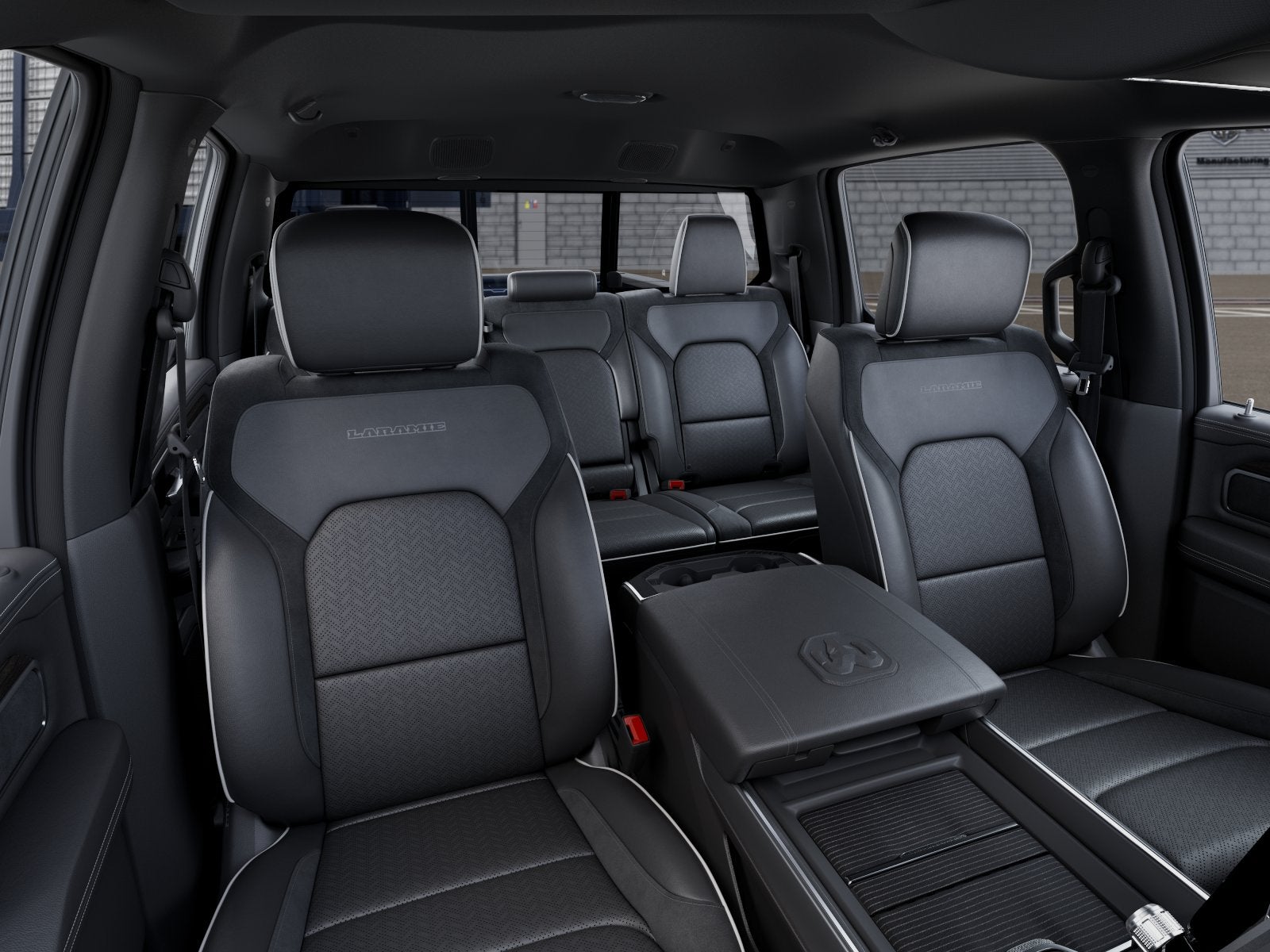 New 2026 Forged Blue Metallic Exterior Paint RAM RAM 1500 LARAMIE CREW CAB 4X4 5