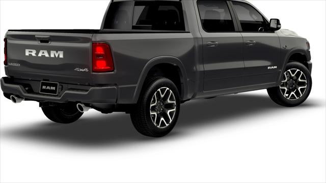 New 2026 Granite Crystal Metallic Clear-Coat Exterior Paint RAM RAM 1500 LARAMIE CREW CAB 4X4 5