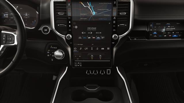 New 2026 Granite Crystal Metallic Clear-Coat Exterior Paint RAM RAM 1500 LARAMIE CREW CAB 4X4 5