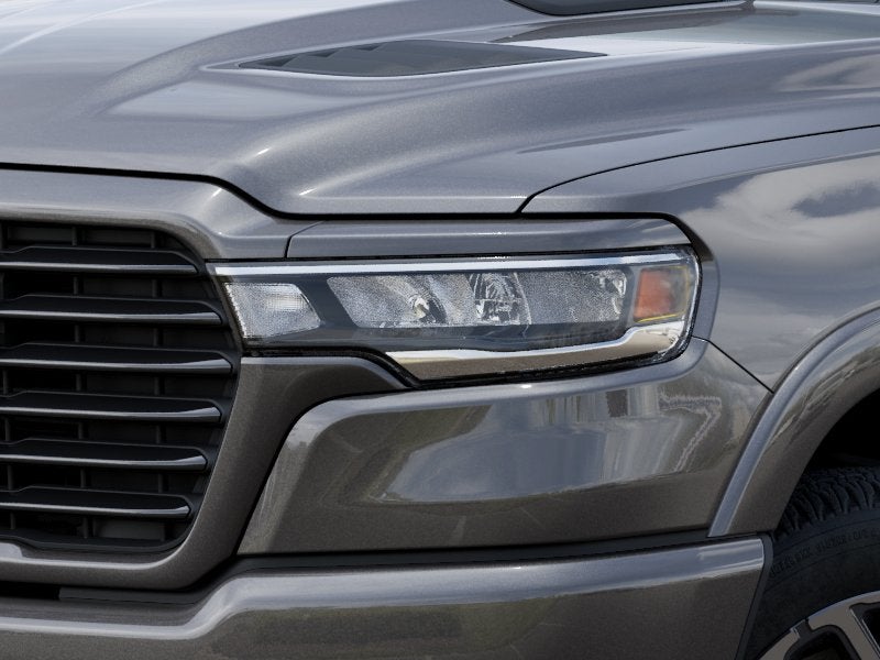 New 2026 Granite Crystal Metallic Clear-Coat Exterior Paint RAM RAM 1500 LARAMIE CREW CAB 4X4 5