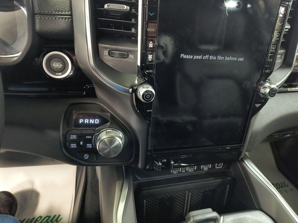 New 2026 Bright White Clear-Coat Exterior Paint RAM RAM 1500 LARAMIE CREW CAB 4X4 5