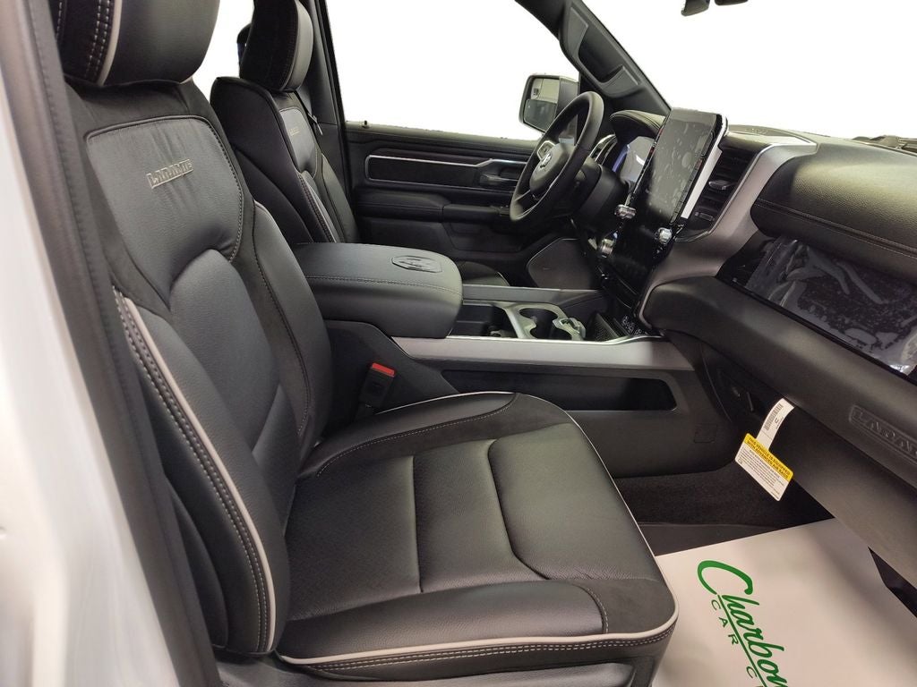 New 2026 Bright White Clear-Coat Exterior Paint RAM RAM 1500 LARAMIE CREW CAB 4X4 5