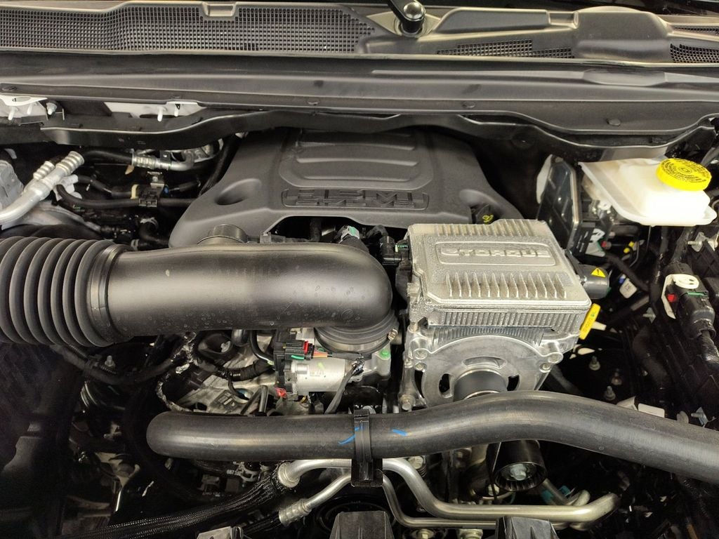 New 2026 Bright White Clear-Coat Exterior Paint RAM RAM 1500 LARAMIE CREW CAB 4X4 5