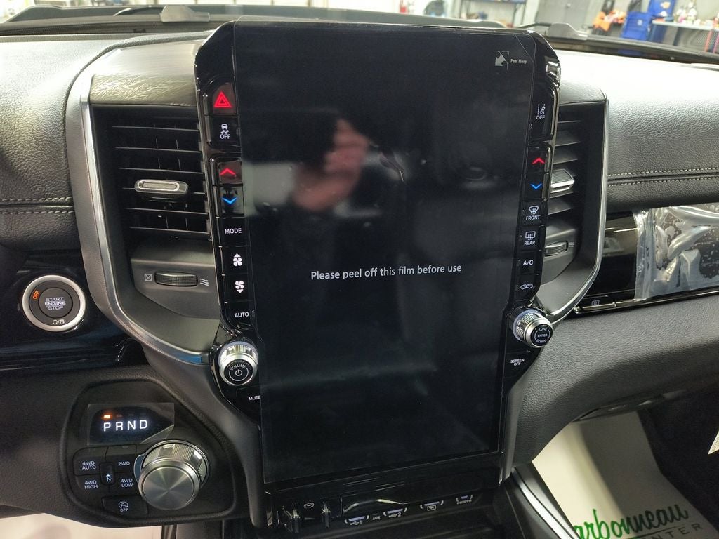 New 2026 Bright White Clear-Coat Exterior Paint RAM RAM 1500 LARAMIE CREW CAB 4X4 5