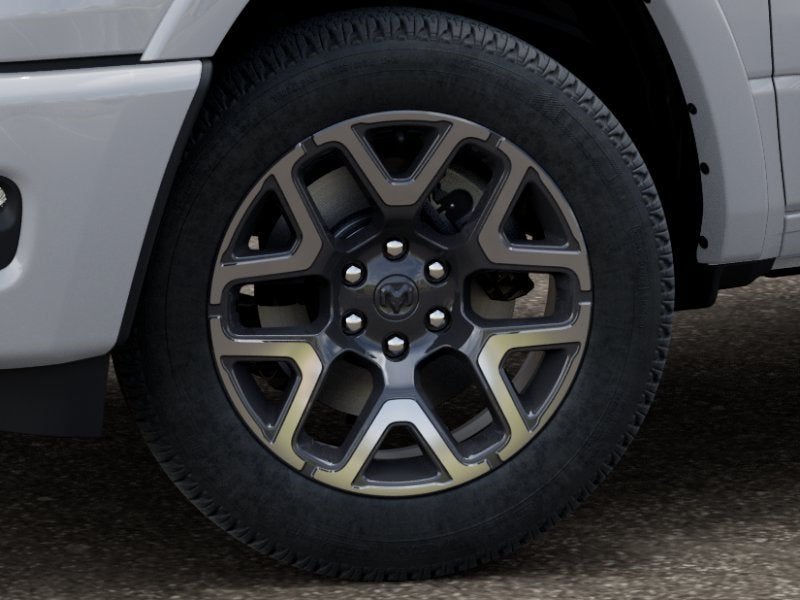 New 2026 Bright White Clear-Coat Exterior Paint RAM RAM 1500 LARAMIE CREW CAB 4X4 5