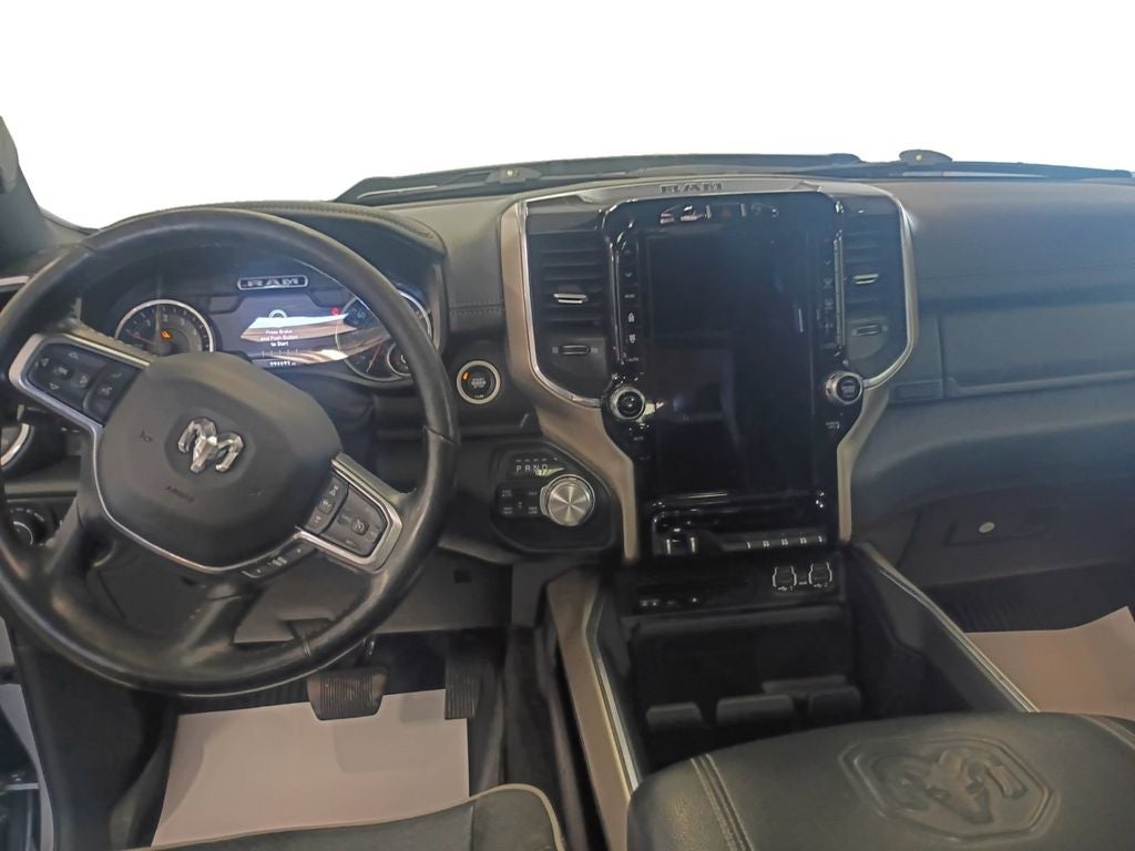 Used 2019 Billet Silver Metallic Clearcoat RAM Laramie Crew Cab 4x4 5