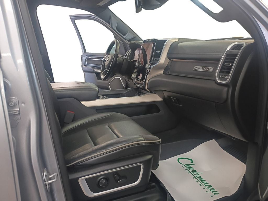 Used 2019 Billet Silver Metallic Clearcoat RAM Laramie Crew Cab 4x4 5