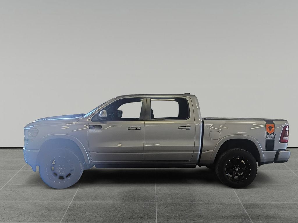 Used 2019 Billet Silver Metallic Clearcoat RAM Laramie Crew Cab 4x4 5