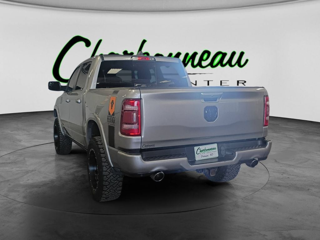 Used 2019 Billet Silver Metallic Clearcoat RAM Laramie Crew Cab 4x4 5