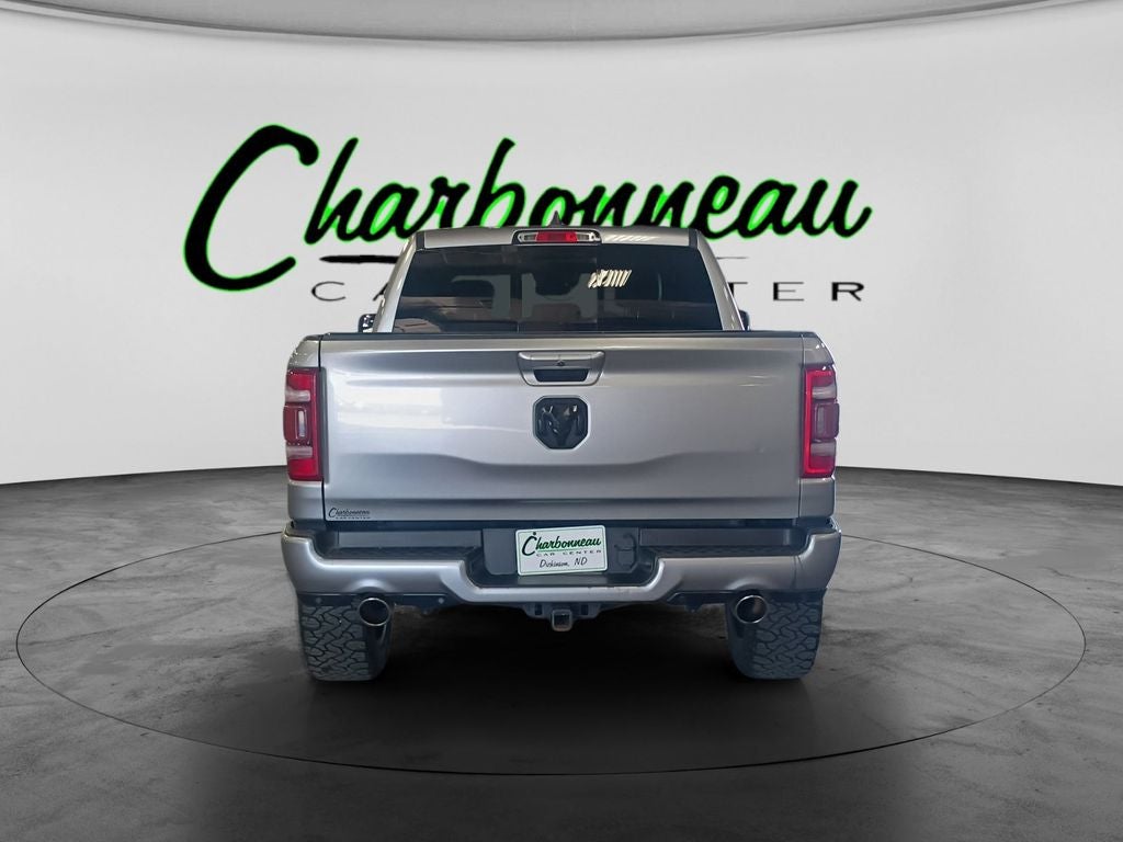 Used 2019 Billet Silver Metallic Clearcoat RAM Laramie Crew Cab 4x4 5