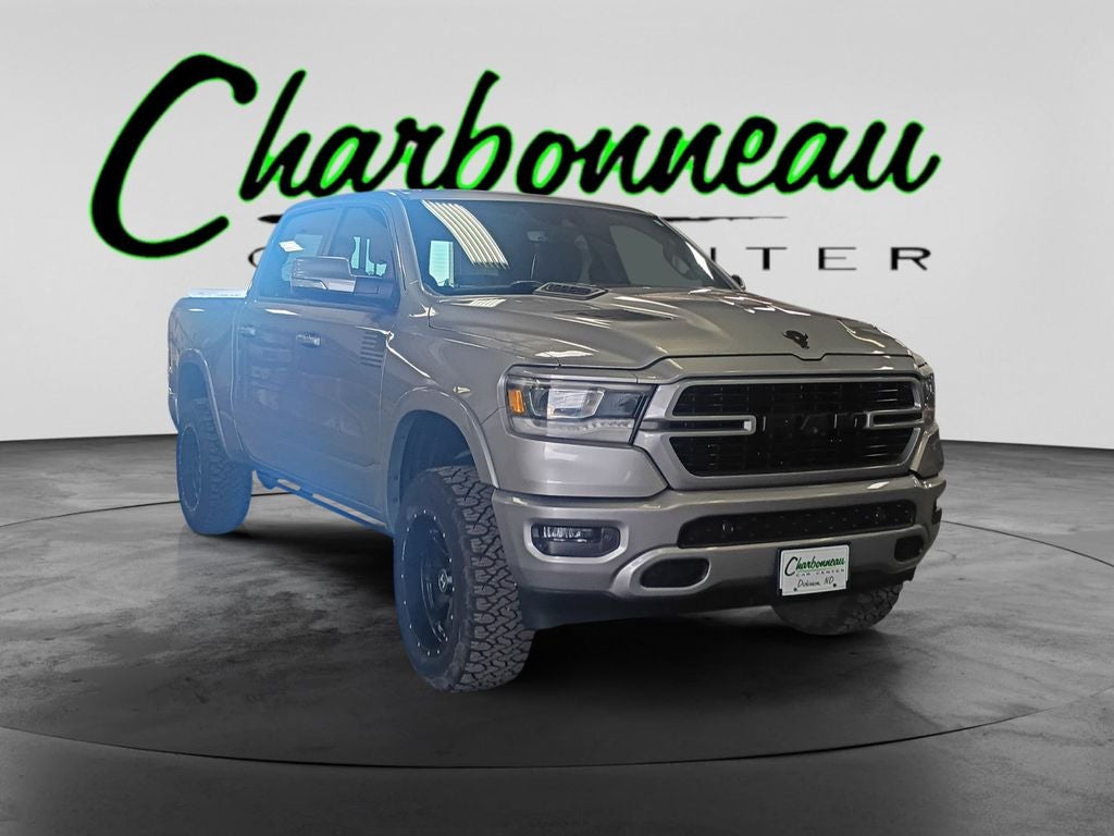 Used 2019 Billet Silver Metallic Clearcoat RAM Laramie Crew Cab 4x4 5