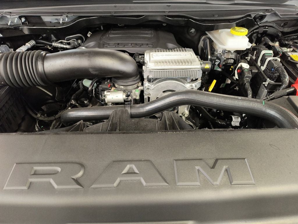 New 2026 Silver Zynith Exterior Paint RAM RAM 1500 LARAMIE CREW CAB 4X4 5