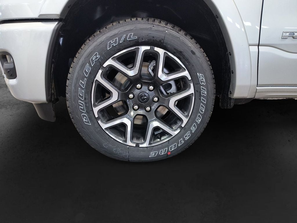 New 2026 Silver Zynith Exterior Paint RAM RAM 1500 LARAMIE CREW CAB 4X4 5