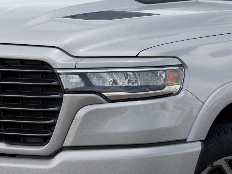 New 2026 Silver Zynith Exterior Paint RAM RAM 1500 LARAMIE CREW CAB 4X4 5