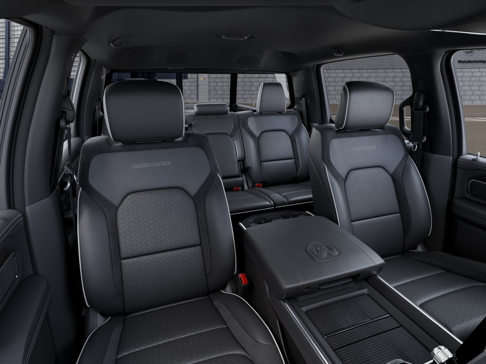 New 2026 Silver Zynith Exterior Paint RAM RAM 1500 LARAMIE CREW CAB 4X4 5