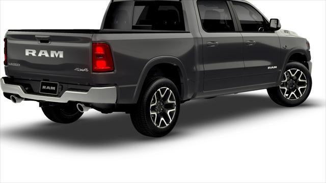 New 2026 Granite Crystal Metallic Clear-Coat Exterior Paint RAM RAM 1500 LARAMIE CREW CAB 4X4 5