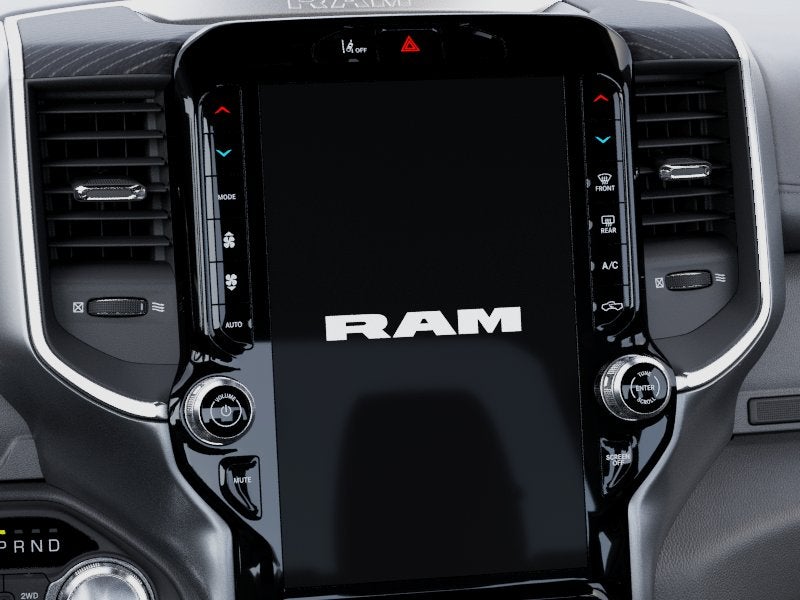 New 2027 Bright White Clear-Coat Exterior Paint RAM RAM 1500 LARAMIE CREW CAB 4X4 5
