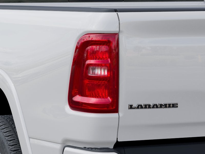 New 2027 Bright White Clear-Coat Exterior Paint RAM RAM 1500 LARAMIE CREW CAB 4X4 5