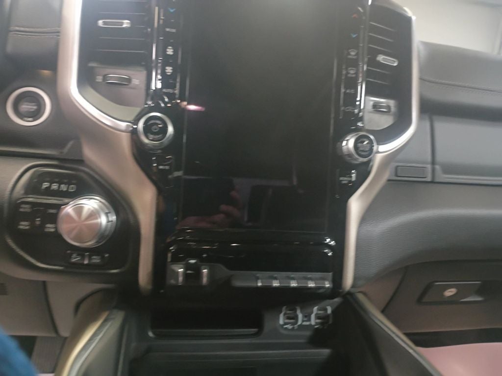 Used 2021 Diamond Black Crystal Pearlcoat RAM Laramie Crew Cab 4x4 5