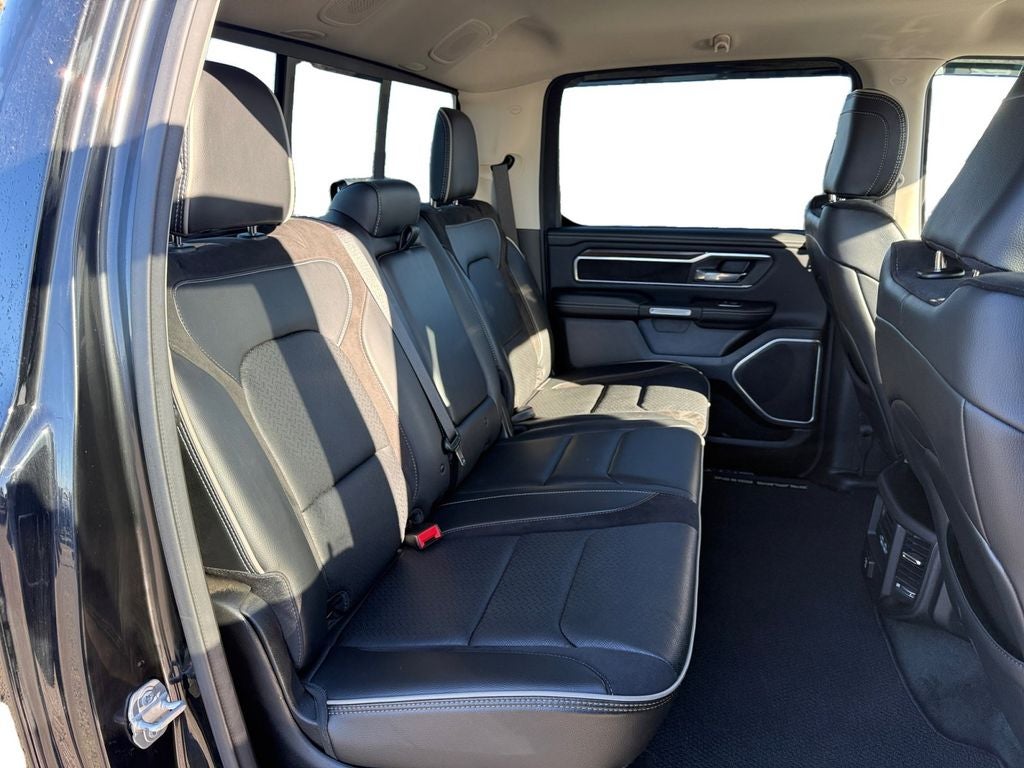 Used 2022 Diamond Black Crystal Pearlcoat RAM Laramie Crew Cab 4x4 5