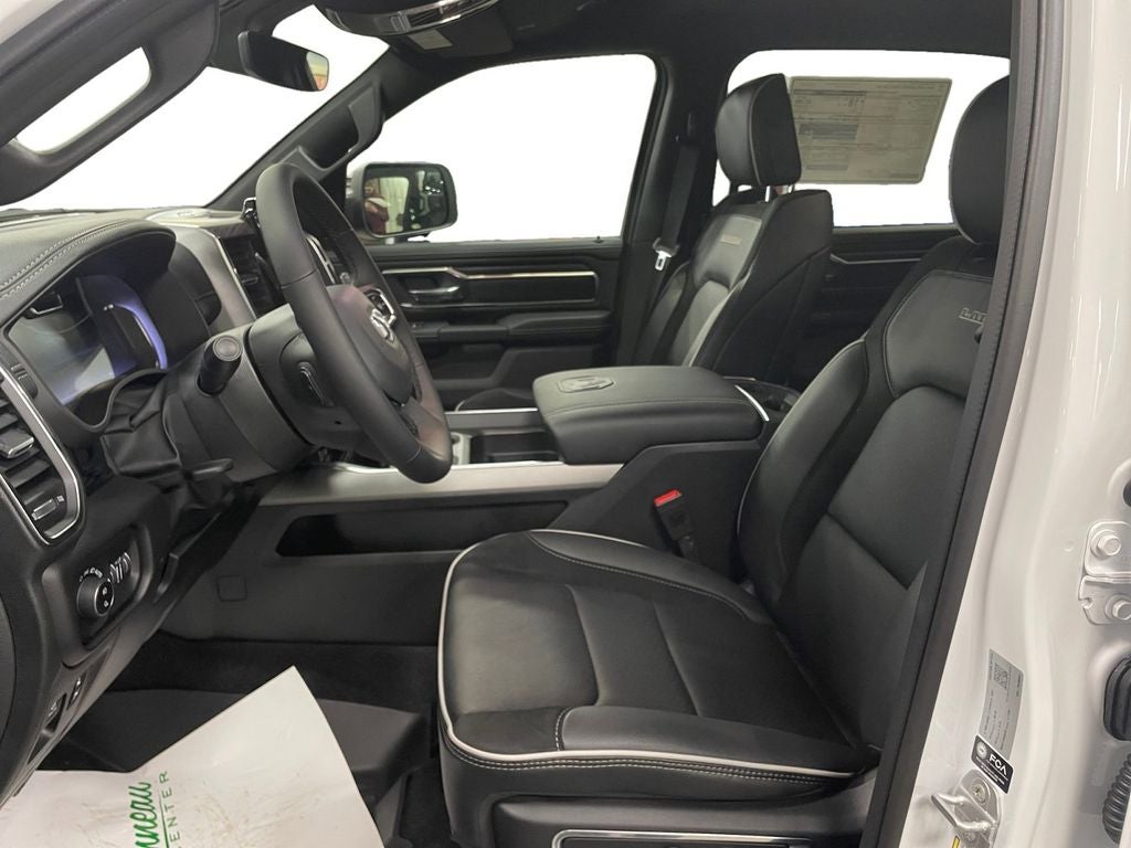 New 2026 Bright White Clear-Coat Exterior Paint RAM RAM 1500 LARAMIE CREW CAB 4X4 5