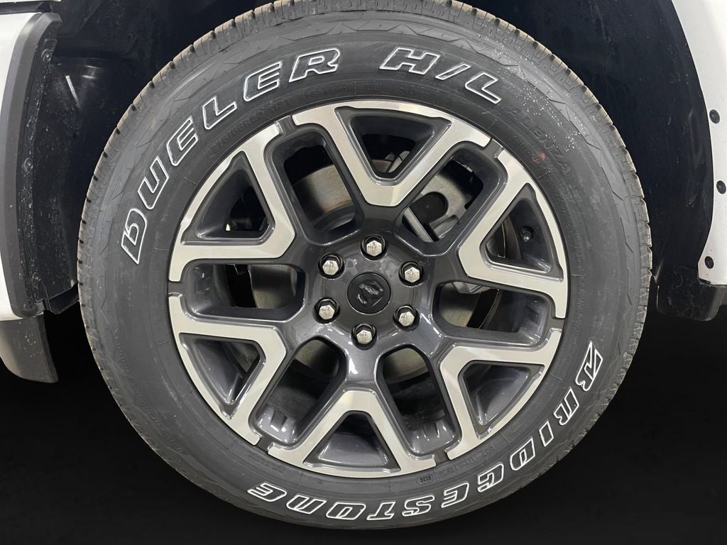 New 2026 Bright White Clear-Coat Exterior Paint RAM RAM 1500 LARAMIE CREW CAB 4X4 5