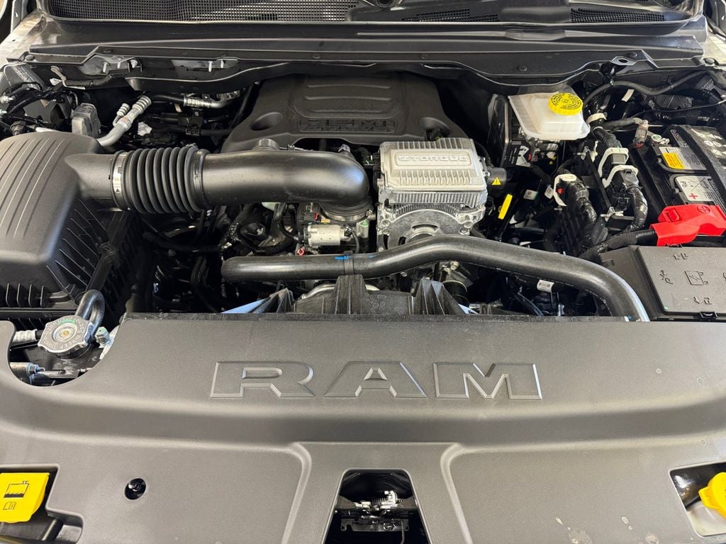 New 2026 Silver Zynith Exterior Paint RAM RAM 1500 LARAMIE CREW CAB 4X4 5