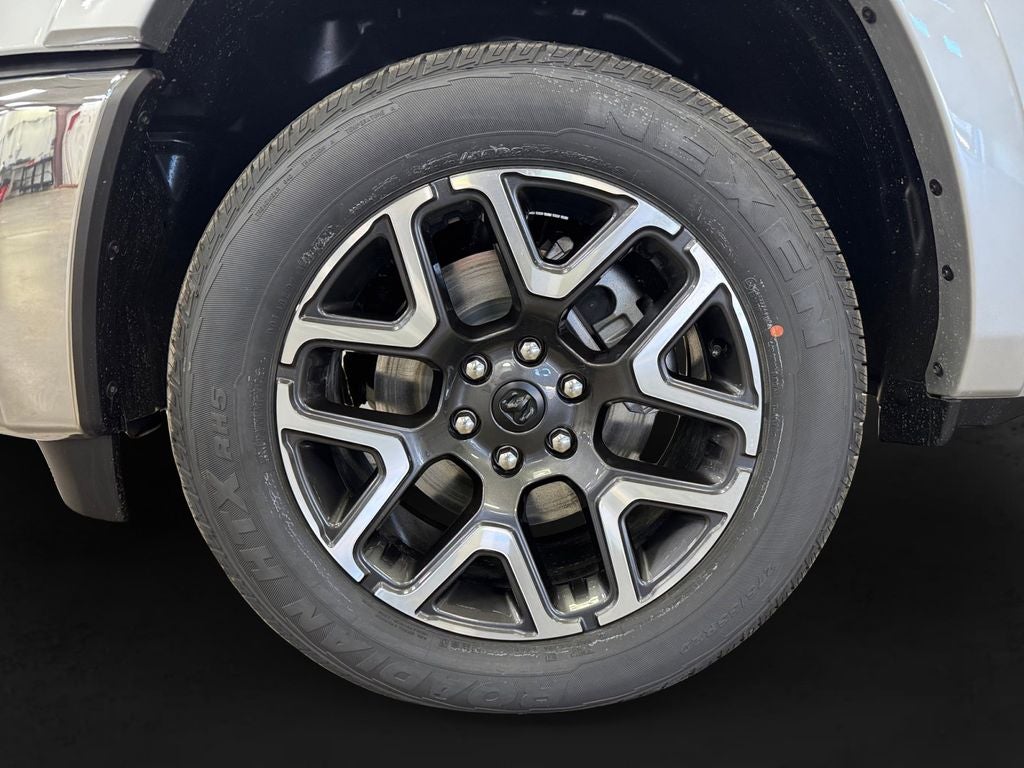 New 2026 Silver Zynith Exterior Paint RAM RAM 1500 LARAMIE CREW CAB 4X4 5