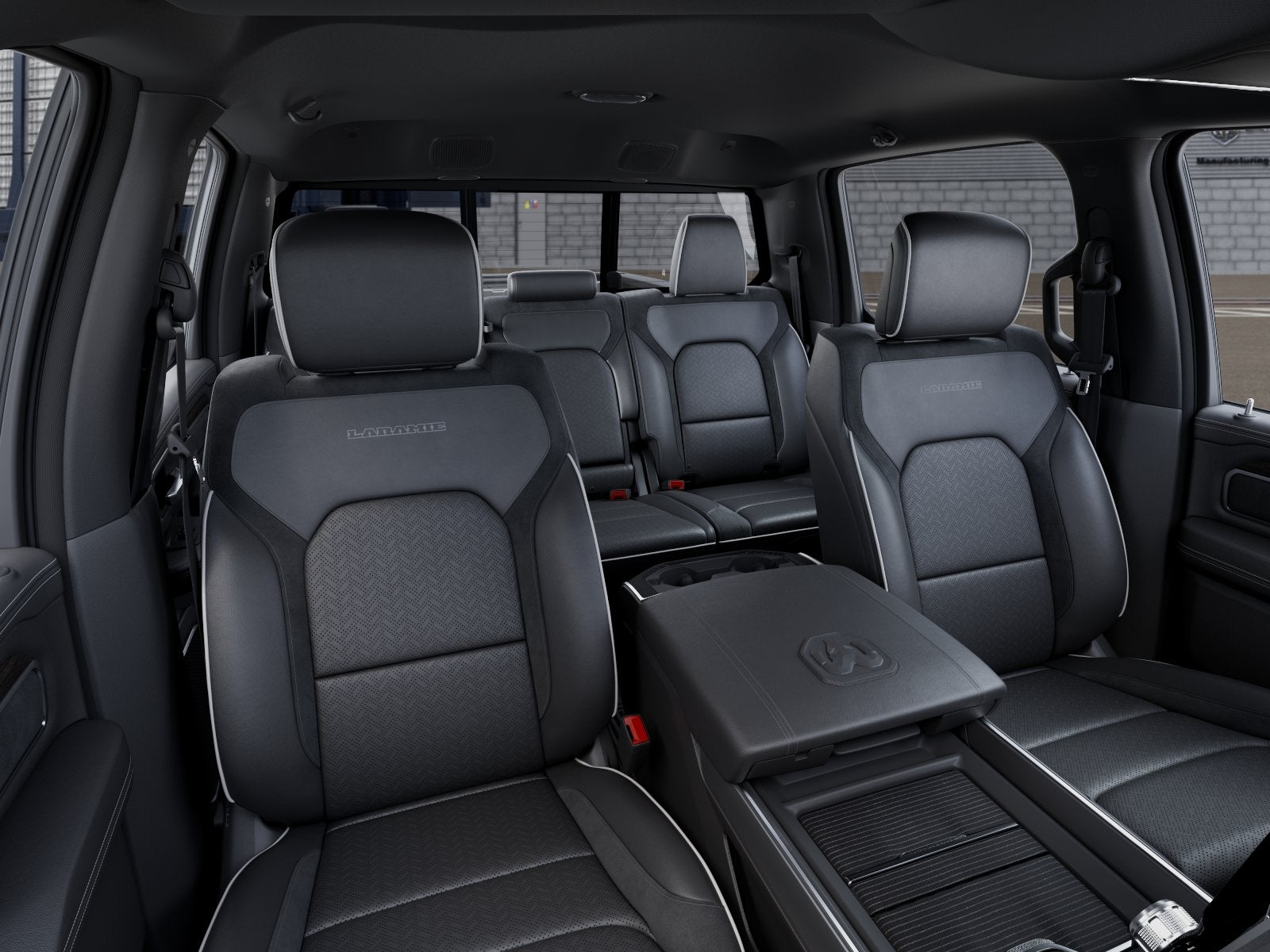 New 2026 Silver Zynith Exterior Paint RAM RAM 1500 LARAMIE CREW CAB 4X4 5