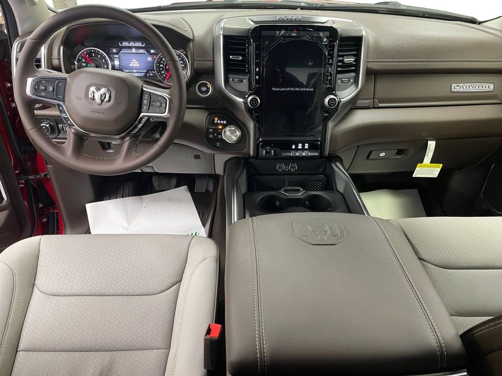 New 2026 Molten Red Pearl-Coat Exterior Paint RAM RAM 1500 LARAMIE CREW CAB 4X4 5