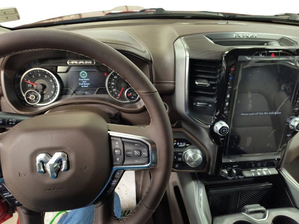 New 2026 Molten Red Pearl-Coat Exterior Paint RAM RAM 1500 LARAMIE CREW CAB 4X4 5