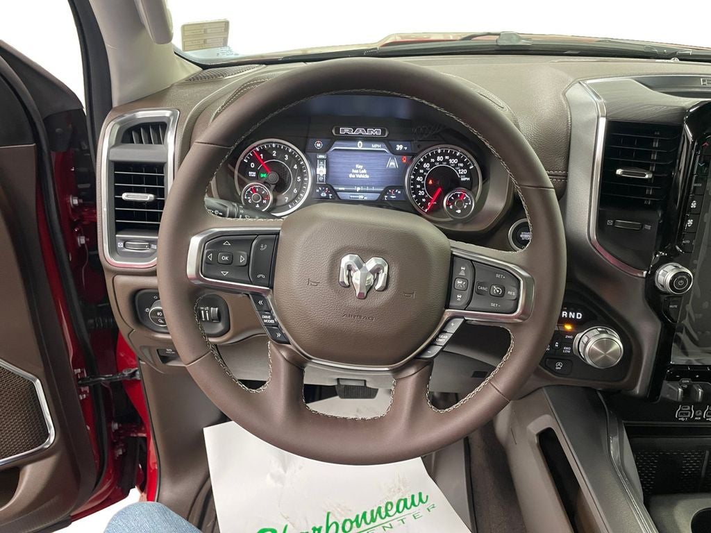 New 2026 Molten Red Pearl-Coat Exterior Paint RAM RAM 1500 LARAMIE CREW CAB 4X4 5