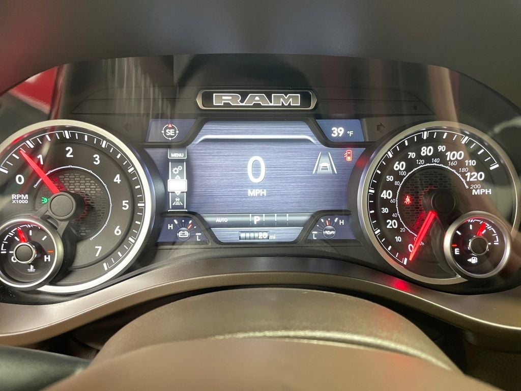 New 2026 Molten Red Pearl-Coat Exterior Paint RAM RAM 1500 LARAMIE CREW CAB 4X4 5