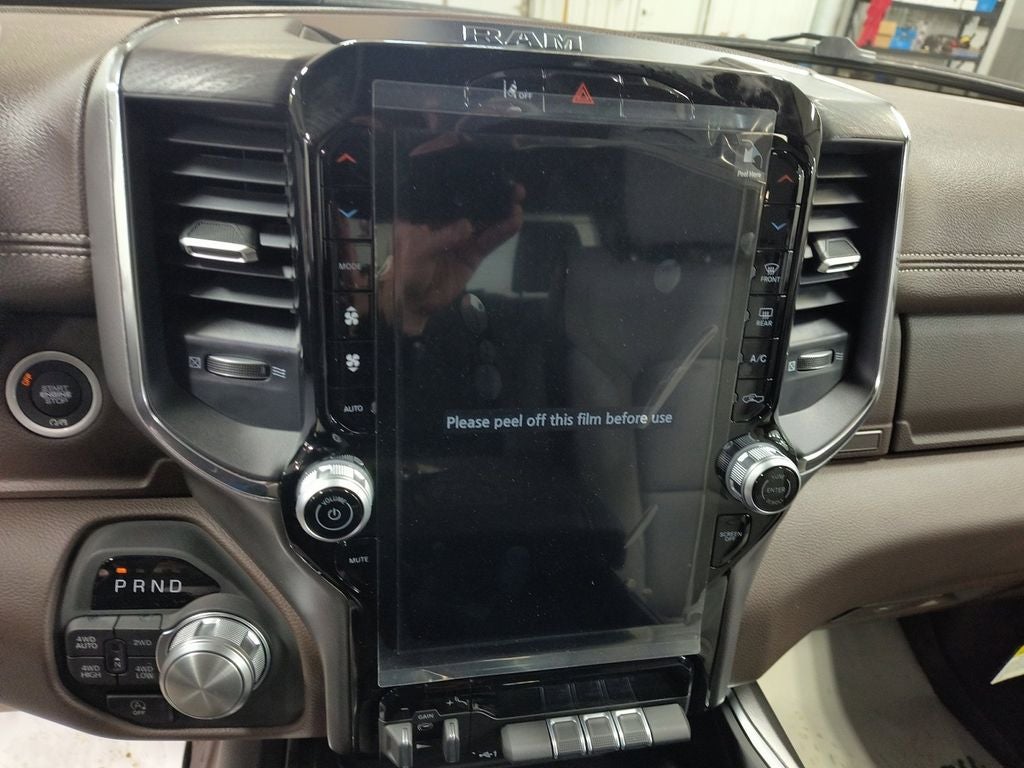 New 2026 Molten Red Pearl-Coat Exterior Paint RAM RAM 1500 LARAMIE CREW CAB 4X4 5