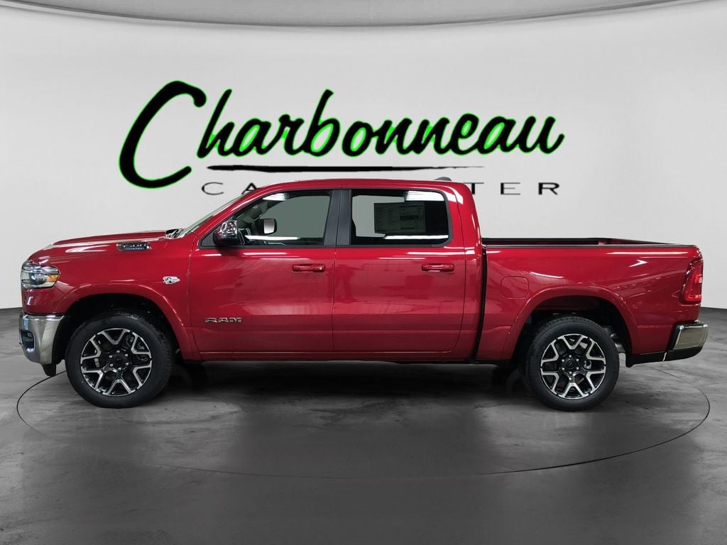 New 2026 Molten Red Pearl-Coat Exterior Paint RAM RAM 1500 LARAMIE CREW CAB 4X4 5