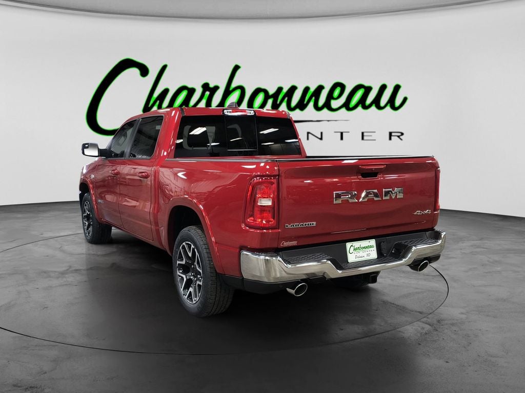 New 2026 Molten Red Pearl-Coat Exterior Paint RAM RAM 1500 LARAMIE CREW CAB 4X4 5