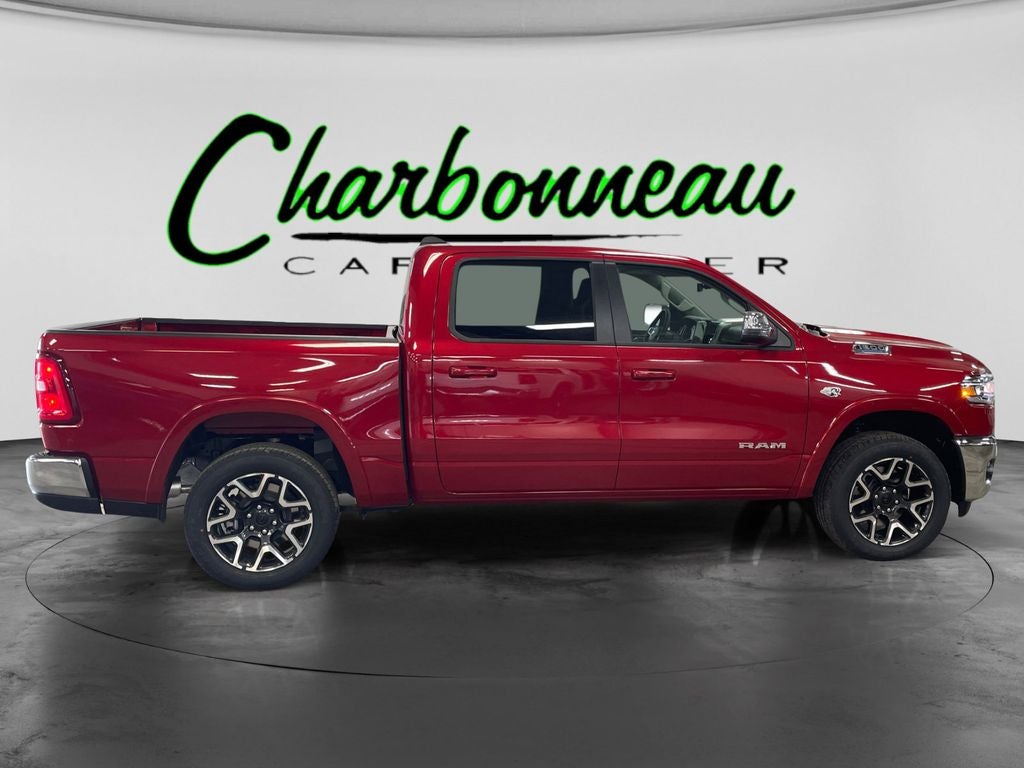 New 2026 Molten Red Pearl-Coat Exterior Paint RAM RAM 1500 LARAMIE CREW CAB 4X4 5