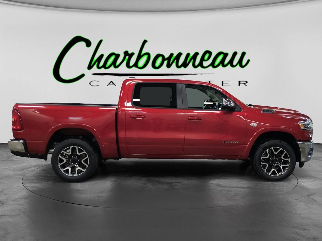 New 2026 Molten Red Pearl-Coat Exterior Paint RAM RAM 1500 LARAMIE CREW CAB 4X4 5
