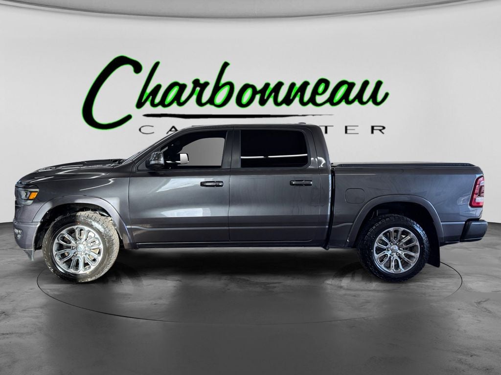 Used 2022 Granite Crystal Metallic Clearcoat RAM Laramie Crew Cab 4x4 5