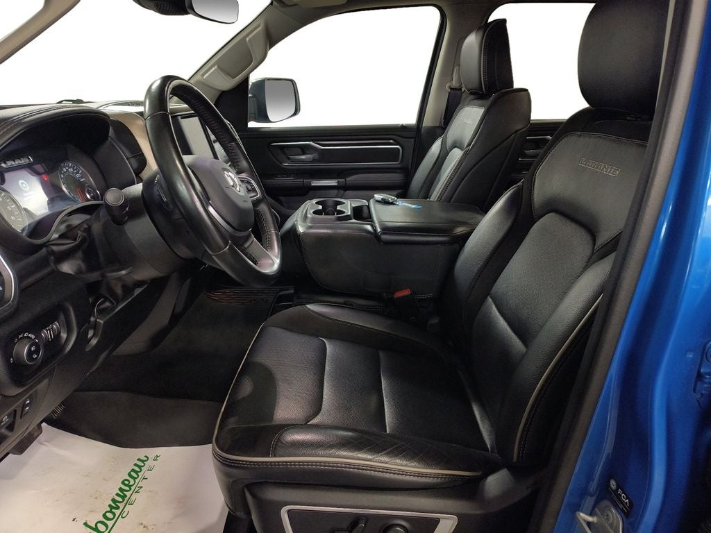Used 2022 Hydro Blue Pearlcoat RAM Laramie Crew Cab 4x4 5