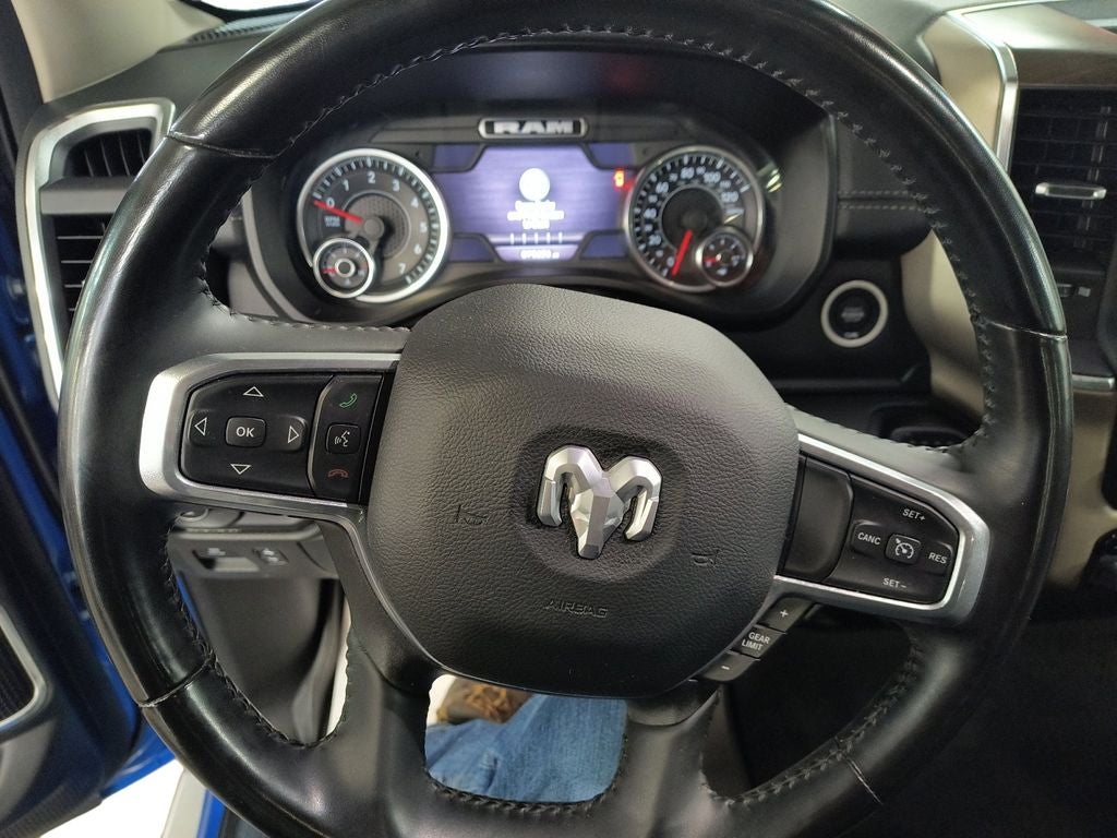 Used 2022 Hydro Blue Pearlcoat RAM Laramie Crew Cab 4x4 5