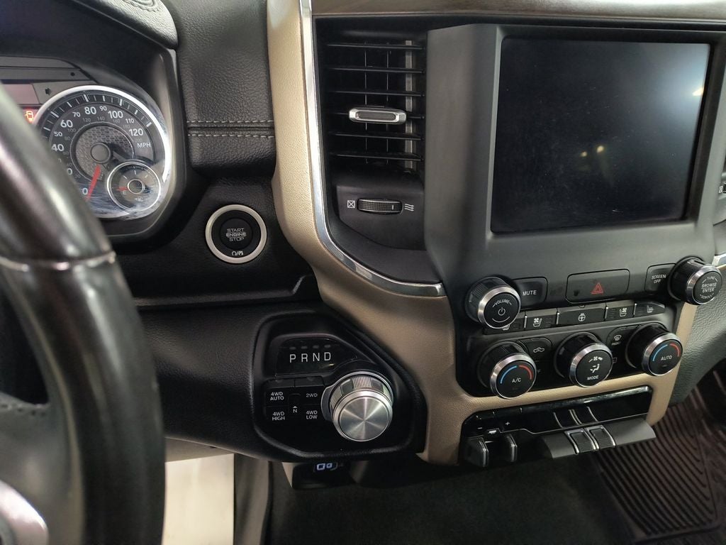 Used 2022 Hydro Blue Pearlcoat RAM Laramie Crew Cab 4x4 5